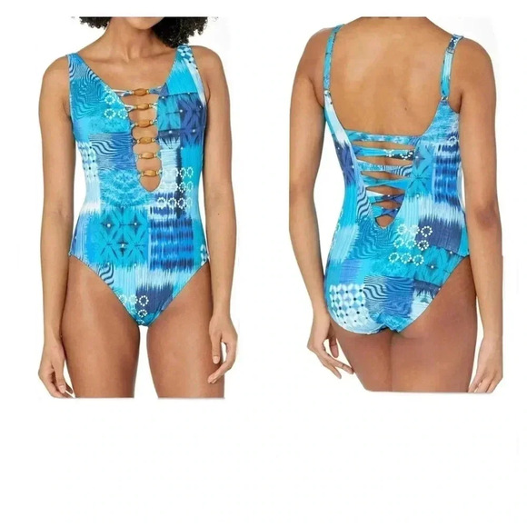 Bleu Rod Beattie One Piece Swimsuit - Picture 1 of 10